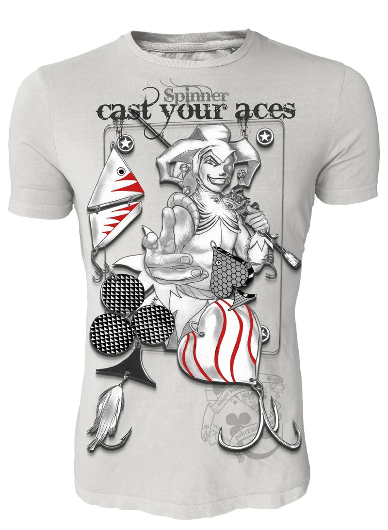 HotSpot Design T-Shirt Spinner Cast your Aces