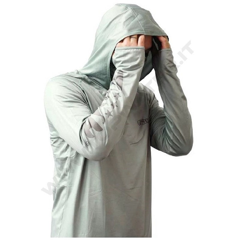 Fiiish Anti UV Hooded T-Shirt Long Sleeve