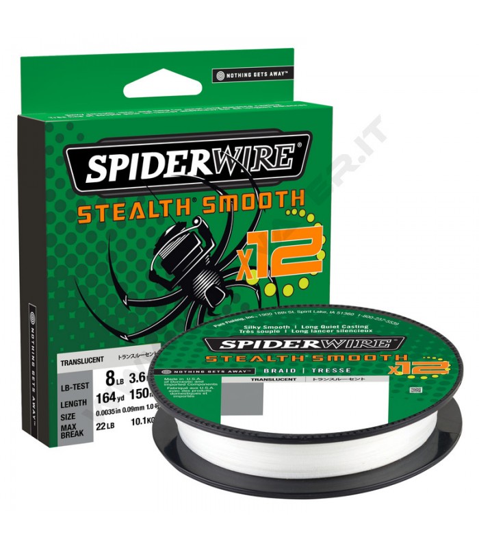 New from SpiderWire: x12 Stealth Smooth Braid - Game & Fish
