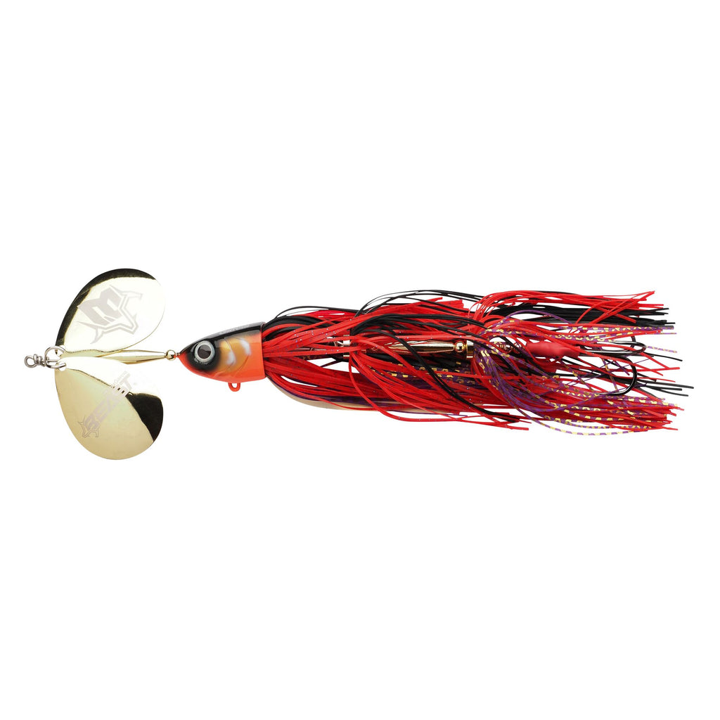 Abu Garcia Beast Skirted Spinner - Red Tiger
