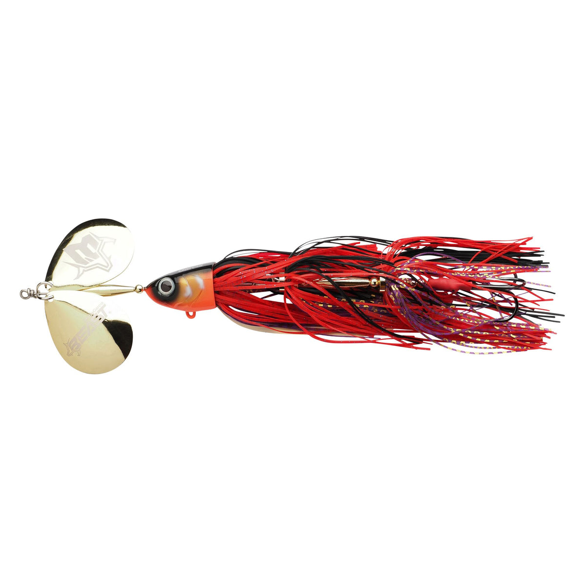 Abu Garcia Beast Skirted Spinner - Red Tiger