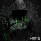 HotSpot Design Felpa con cappuccio Fishing Mania Black Bass