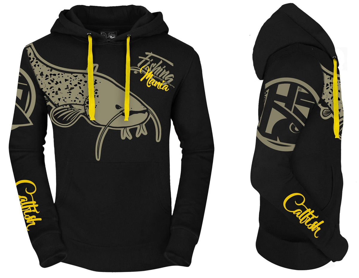 HotSpot Design Felpa con cappuccio Fishing Mania Catfish