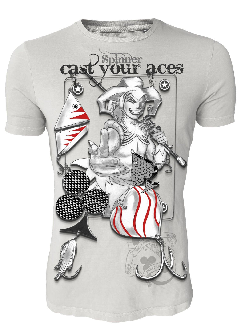 HotSpot Design T-Shirt Spinner Cast your Aces