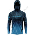 HotSpot Design T-shirt Ocean Performance Bathymetry