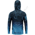 HotSpot Design T-shirt Ocean Performance Bathymetry