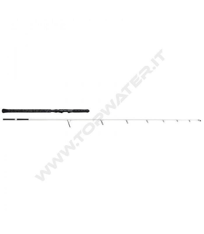 Madcat White Spinning offset handle