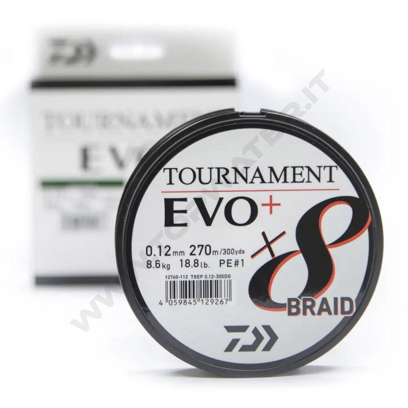 Daiwa Tournament X8 EVO+ Braid