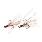 Molix Feathered Treble Hooks
