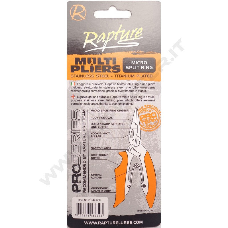 Rapture Multi Pliers Micro Split Ring