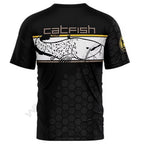 HotSpot Design T-shirt Linear Catfish