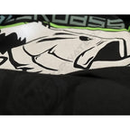 HotSpot Design T-shirt Linear Black Bass