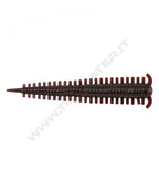 Berkley Gulp! Saltwater Sandworm Nereis - Motor Oil Red Fleck