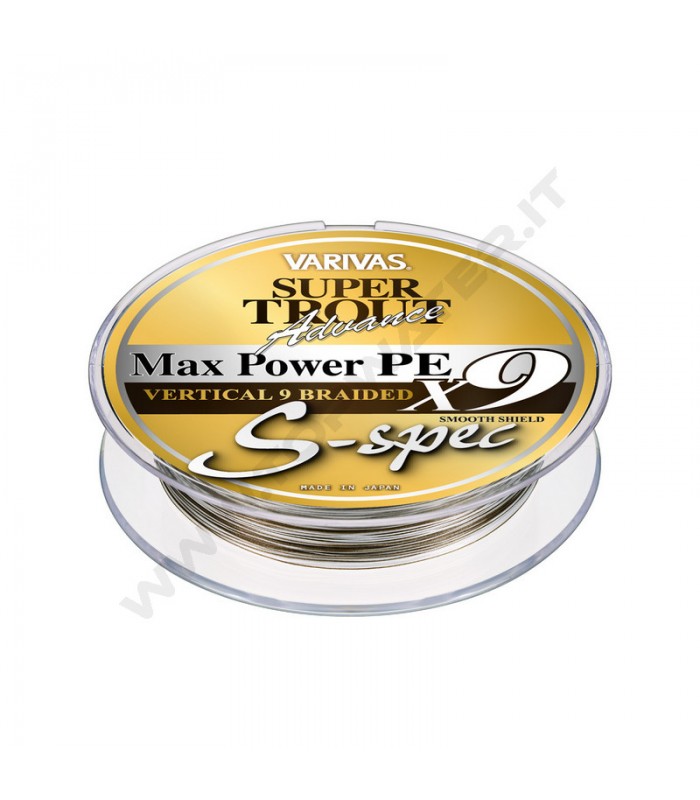 Varivas Super Trout Advance Max Power PE X9 S-spec